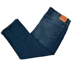 Levi's 559 Mens Dark Wash Jeans Straight Leg 48x30